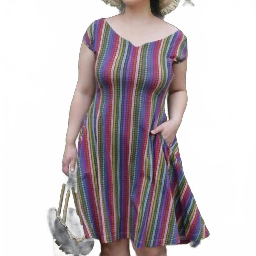 NEW EFFIE'S HEART rory mini dress in folk